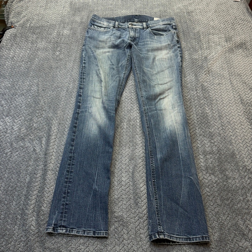 Diesel Livy Slim Jeans Women's 31x32 Blue Made In Italy 008WR Stretch